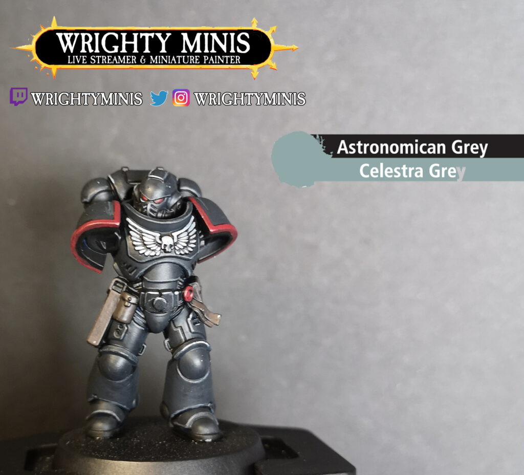 warhammer 40000 space marine games workshop raven guard painting guide chaos corvus abaddon black celestra grey khorne red nuln oil zandri dust evil sunz scarlett khorne mechanicus standard dryad bark