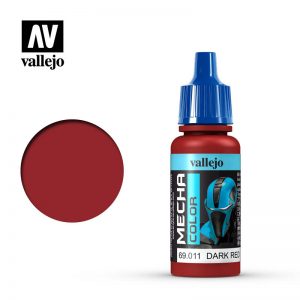 Vallejo   Mecha Colour Mecha Color 17ml - Dark Red - VAL69011 - 8429551690119