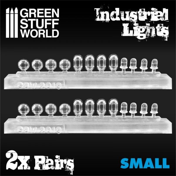 Green Stuff World   Lighting & LEDs 24x Resin Industrial Lights - Small - 8436574504798ES - 8436574504798