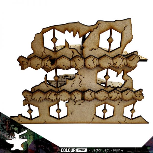The Colour Forge   The Colour Forge Terrain Sector Sept Ruins #4 - TCF-SSR-004 - 5060843101529