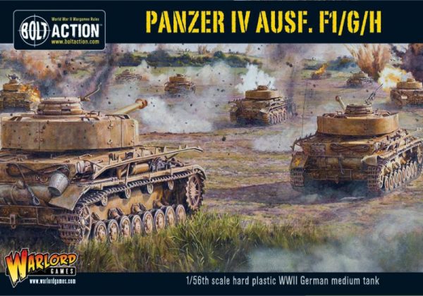 Bolt Action  Germany (BA) Panzer IV Ausf. F1/G/H medium tank (plastic) - 402012010 - 5060200849798