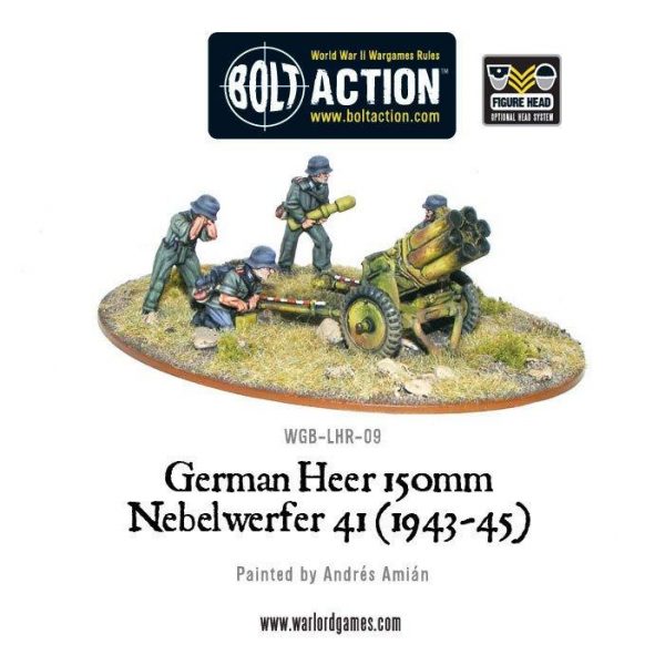 Warlord Games Bolt Action  Germany (BA) German Heer 150mm Nebelwerfer 41 - WGB-LHR-09 - 5060200846155