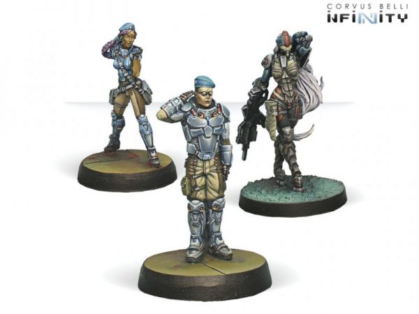 Corvus Belli Infinity  Infinity Essentials Dire Foes Mission Pack 1: Train Rescue - 280002-0442 - 2800020004426