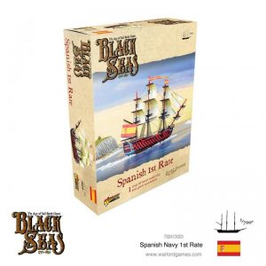 Warlord Games Black Seas  Black Seas Black Seas: Spanish Navy 1st Rate - 792413003 - 5060572505766