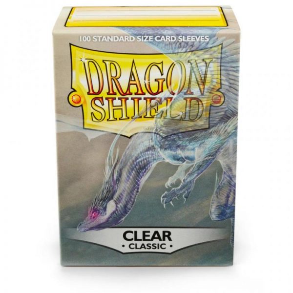 Dragon Shield   Dragon Shield Dragon Shield Sleeves Clear (100) - DS100CL - 5706569100018