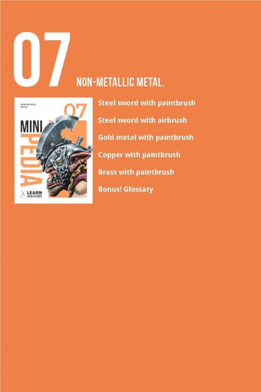 Scale75   Painting Guides Minipedia 07 - Non-metallic Metal - MiniPed07 - 9788409277636