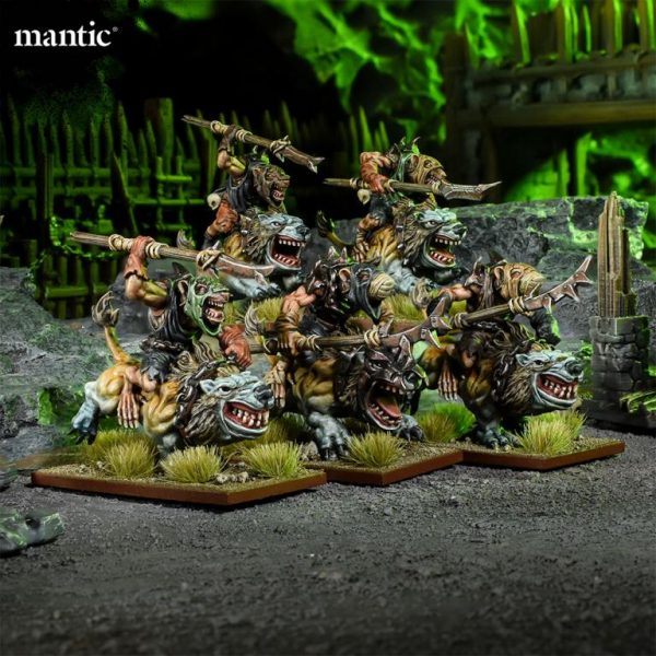 Mantic Kings of War  Ratkin Ratkin Hackpaws Troop - MGKWRK303 - 5060469666860