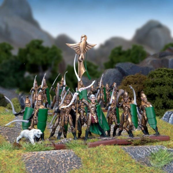 Mantic Kings of War  Elf Armies Elf Bowmen Regiment - MGKWE21-1 - 5060208860061
