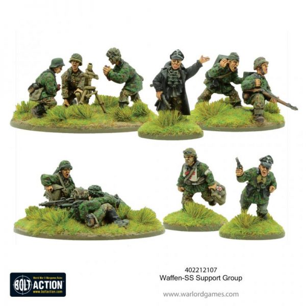 Warlord Games Bolt Action  Germany (BA) Waffen-SS support group - 402212107 - 5060572503564