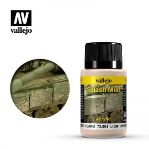 Vallejo   Weathering Effects Weathering Effects 40ml - Light Brown Splash Mud - VAL73804 - 8429551738040