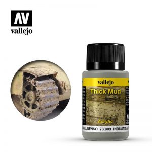 Vallejo   Weathering Effects Weathering Effects 40ml - Industrial Thick Mud - VAL73809 - 8429551738095
