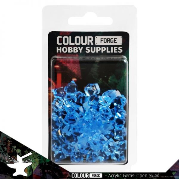 The Colour Forge   Acrylic Gems Acrylic Gems: Open Skies - TCF-AG-0287 - 5060843100287