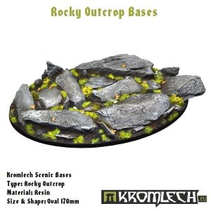 Kromlech   Rocky Outcrop Bases Kromlech Rocky Outcrop Oval 170mm (1) - KRRB011 - 5902216112872