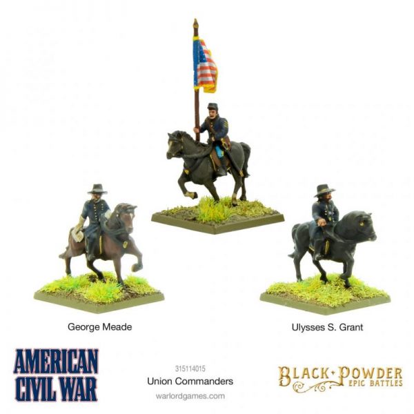 Warlord Games (Direct) Black Powder Epic Battles  Black Powder Epic Battles Epic Battles: American Civil War Union Command - 315114016 -