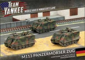 Battlefront Team Yankee  West Germany M113 Panzermorser Zug (x3) - TGBX09 - 9420020230743