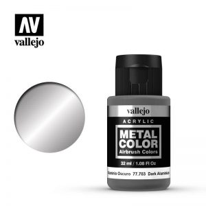 Vallejo   Metal Colour Metal Color - Dark Aluminium 32ml - VAL77703 - 8429551777032