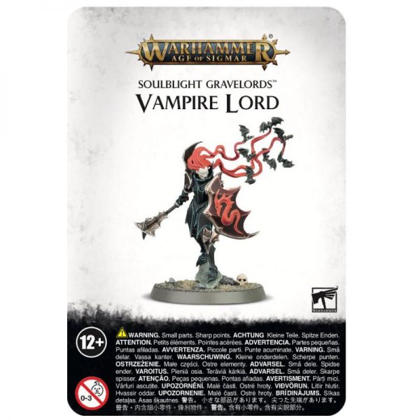Games Workshop Age of Sigmar  Soulblight Gravelords Soulblight Gravelords Vampire Lord - 99070207014 - 5011921138982