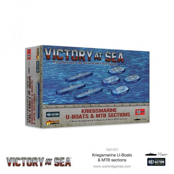 Warlord Games Victory at Sea  Victory at Sea Victory at Sea: Kriegsmarine U-Boats & MTB sections - 742411017 - 5060572506848