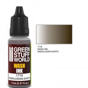Green Stuff World   Wash Ink Wash Ink ANDALUSIAN EARTH - 8436574500752ES - 8436574500752