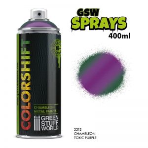 Green Stuff World   Spray Paint SPRAY Chameleon TOXIC PURPLE 400ml - 8436574505719ES - 4365745057198