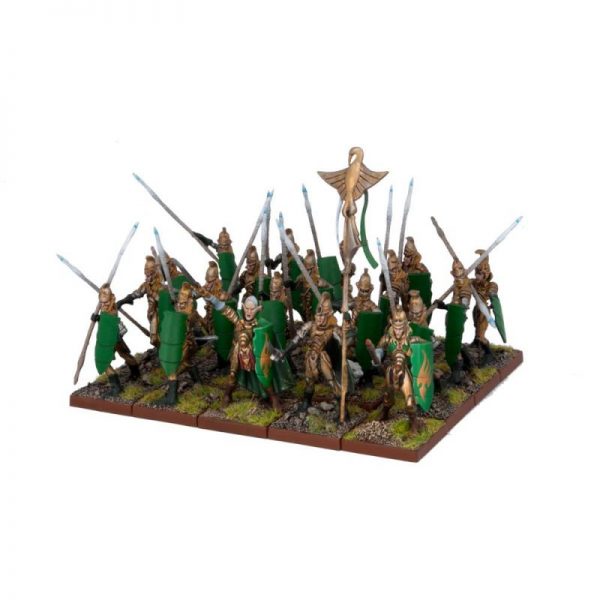 Mantic Kings of War  Elf Armies Elf Tallspears Regiment - MGKWE22-1 - 5060208860078
