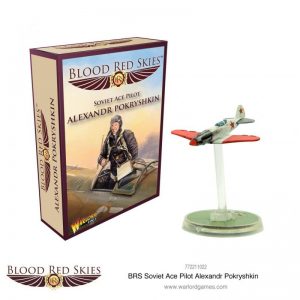 Warlord Games Blood Red Skies  Blood Red Skies Blood Red Skies: MiG-3 Ace: Alexandr Pokryshkin - 772211022 - 5060572503250
