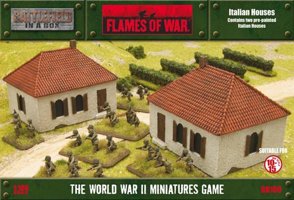 Gale Force Nine   Battlefield in a Box Flames of War: Italian Houses - BB180 -