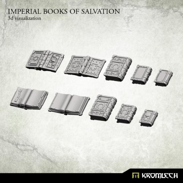 Kromlech   Imperial Guard Conversion Parts Imperial Books of Salvation (10) - KRCB179 - 5902216115149