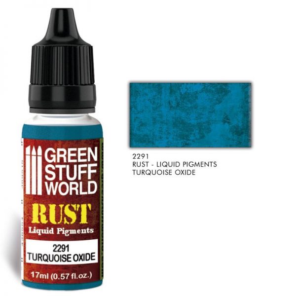 Green Stuff World   Liquid Pigments Liquid Pigments TURQUOISE OXIDE - 8436574506501ES - 8436574506501