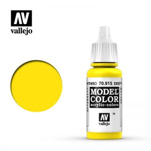 Vallejo   Model Colour Model Color: Deep Yellow - VAL915 - 8429551709156