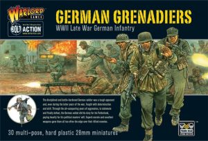 Warlord Games Bolt Action  Germany (BA) German Grenadiers - WGB-WM-09 - 5060393701804