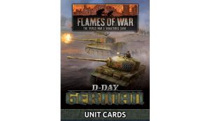 Battlefront Flames of War  Germany D-Day - German Unit Cards - FW263U - 9420020239005