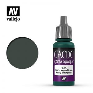Vallejo   Extra Opaque Extra Opaque: Heavy Black Green - VAL72147 - 8429551721479