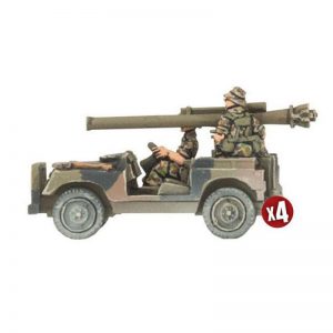Battlefront Team Yankee  NATO Forces Anti-tank Land Rover Section - TAU121 - 9420020234581