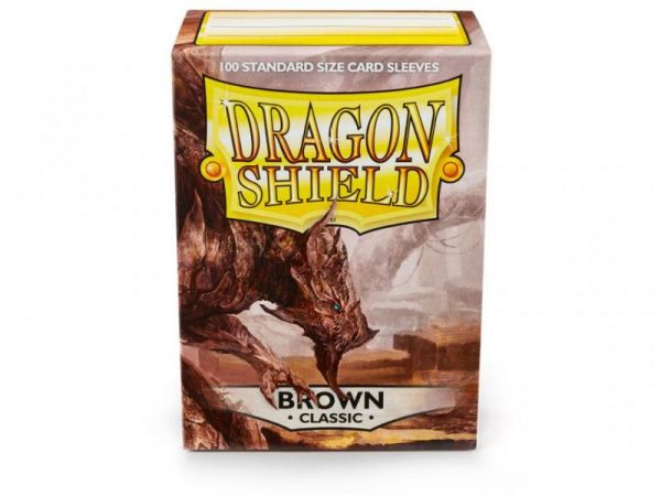Dragon Shield   Dragon Shield Dragon Shield Sleeves Brown (100) - DS100BR - 5706569100117