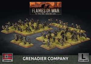 Battlefront Flames of War  Germany German Grenadier Company - GBX170 - 9420020247437