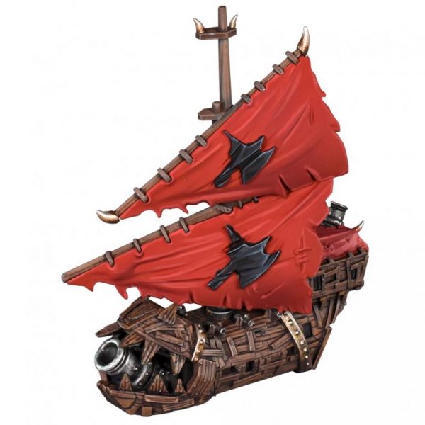 Mantic Kings of War Armada  Orc Fleet Orc Bombboat - MGARO202 - 5060469667485