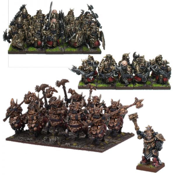 Mantic Kings of War  Abyssal Dwarves Abyssal Dwarf Army (2020) - MGKWK112 - 5060469665184