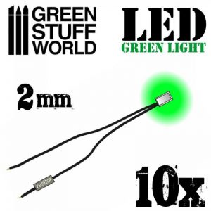 Green Stuff World   Lighting & LEDs LED Lights Green - 2mm - 8436554364138ES - 8436554364138