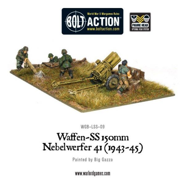 Warlord Games Bolt Action  Germany (BA) Waffen-SS 150mm Nebelwerfer 41 - WGB-LSS-09 - 5060200846575