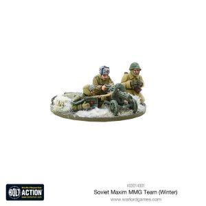 Warlord Games Bolt Action  Soviet Union (BA) Soviet Maxim MMG Team (Winter) - 403014001 - 5060393708247