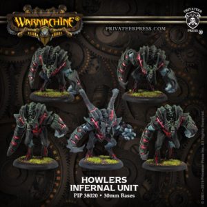 Privateer Press Warmachine & Hordes  Infernals Infernal Howlers Unit - PIP38020 - 875582025280