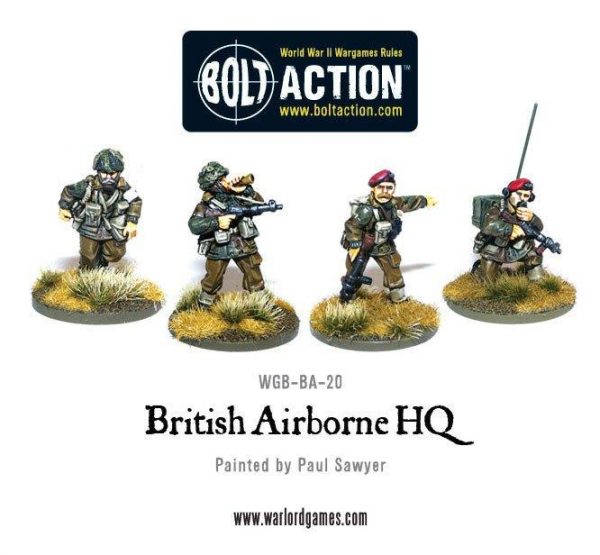 Warlord Games Bolt Action  Great Britain (BA) British Airborne Command - WGB-BA-20 - 5060200847473