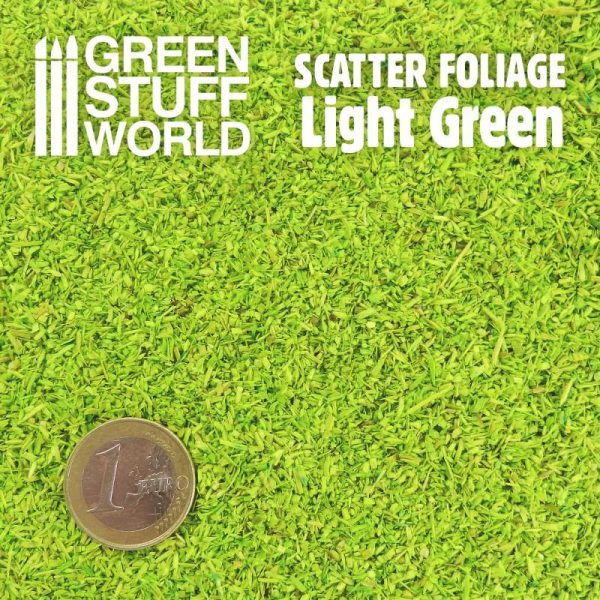 Green Stuff World   Lichen & Foliage Scatter Foliage - Light Green - 280ml - 8435646500119ES - 8435646500119