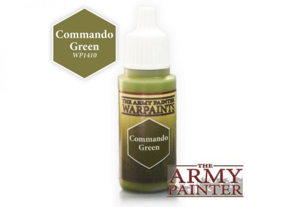 The Army Painter   Warpaint Warpaint - Commando Green - APWP1410 - 5713799141001