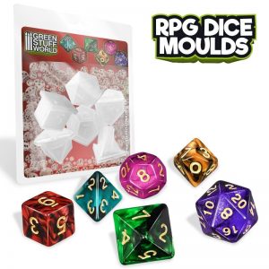 Green Stuff World   Mold Making RPG Dice Moulds - 8436574508550ES - 8436574508550