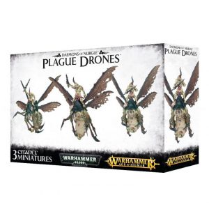 Games Workshop (Direct) Warhammer 40,000  Maggotkin of Nurgle Plague Drones of Nurgle - 99129915038 - 5011921085545