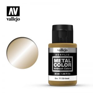 Vallejo   Metal Colour Metal Color - Gold 32ml - VAL77725 - 8429551777254