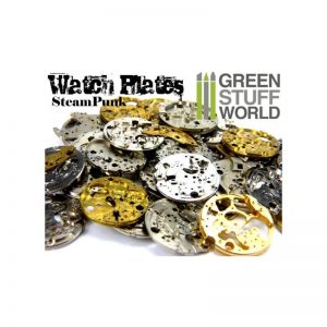 Green Stuff World   Modelling Extras Steampunk Watch Movements PLATES - 8436554366613ES - 8436554366613