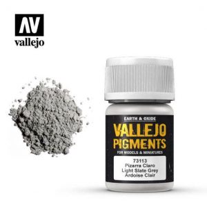 Vallejo   Pigments Vallejo Pigment - Light Slate Grey - VAL73113 - 8429551731133